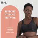 Bali Women's Wireless Bras for Women - Comfort Revolution Wireless Bra - Adjustable & Supportive, Large