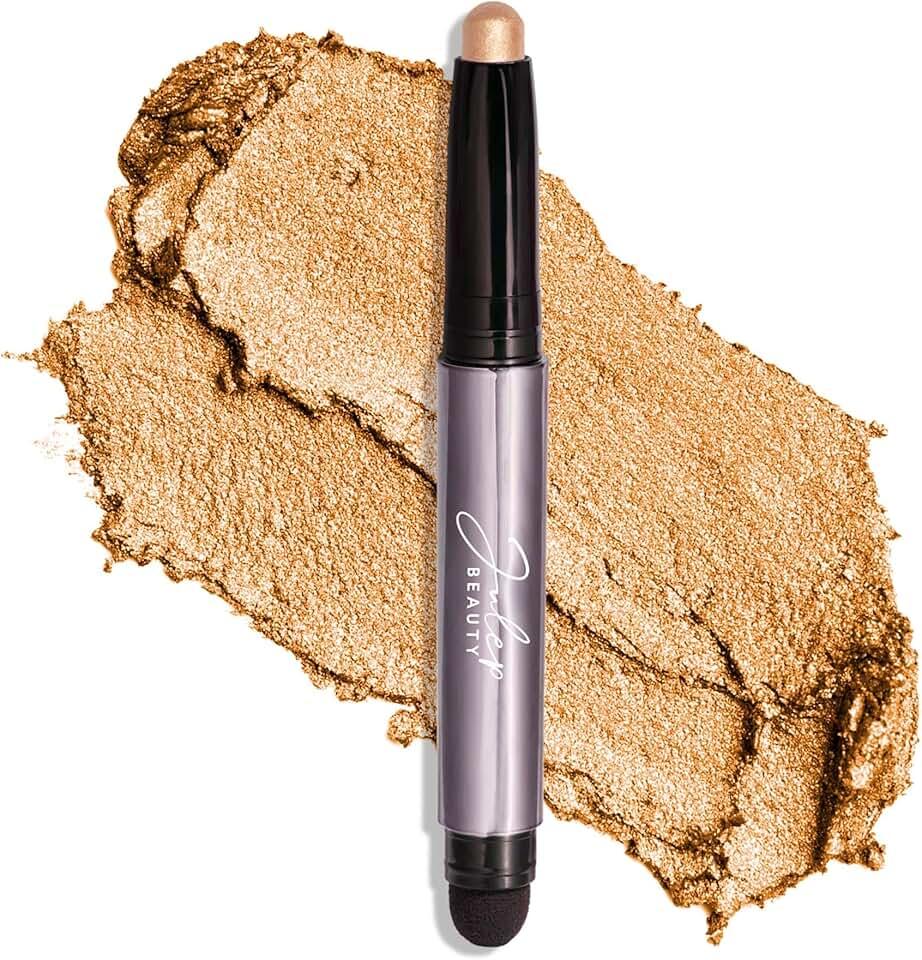 Julep Eyeshadow 101 Cream-to-Powder Waterproof Shadow Stick – Warm Gold Shimmer – Long-Lasting, Crease-Proof, Golden Shimmer Cream Eyeshadow with Built-in Smudger