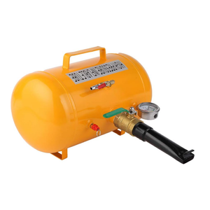 Bonnlo 5 Gallon Air Tire Bead Blaster Seater with Pressure Gauge & Handle,145PSI Seating Tool Inflator Tank, 85-116PSI Adjustable Pressure for Car Truck ATV, Jeep, Pickup, Yellow