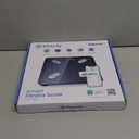 Etekcity Smart Scale for Body Weight, FSA&HSA Eligible, Bathroom Digital Weighing Scale with BMI, Body Fat, Muscle Mass, Accurate Bluetooth Home User Health Equipment Sync Apps, LED, Tempered glass (11 x 11 inches, Classic-Black)