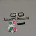 Bekomo Compatible with Apple Watch Band 49mm 46mm 44mm 45mm 42mm 40mm 38mm 41mm, Stainless Steel iWatch Bands with 2 Pack Tempered Glass Case for Series 11/10/9/Ultra 3 2/8/7/6/5/4/3/2/1/SE for Men (Titanium Lightweight)