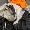 2025 Latest Release Halloween Inflatables Ghost Outdoor Decorations 5FT Ghost Pumpkin Inflatable with Build-in 2 LED Ghost Blow Up Yard Decoration Cute Ghost Blowup Decor for Party Garden Lawn