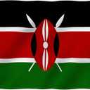 ANLEY Fly Breeze 3x5 Feet Kenya Flag - Vivid Color and Fade Proof - Canvas Header and Double Stitched - Republic of Kenya Flags Polyester with Brass Grommets 3 X 5 Ft