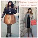 WiliW Polka Dot Plus Size Tights for Women Shimmer Patterned High Waist Tights 40D Shiny Sheer Black Pantyhose (3X-Large-4X-Large Plus)