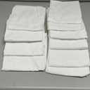 Comfyanno Cot Sheets for Daycare Standard Size - 23" x 51" - 10 Pack Bulk - Daycare Essentials - Soft & Comfortable Brushed Microfiber - Fitted Cot Cover - for Preschool Kids Nap Time - White