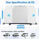 Retractable Car Windshield Sun Shade
