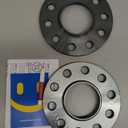 KAX 5x120 Wheel Spacers, Forged 10mm Hubcentric Spacers with Hub Bore 72.6mm,2Pcs fit for 2011-2016 Cooper Countryman, 2013-2016 Cooper Paceman,Grey