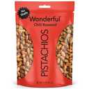 Wonderful Pistachios No Shells, Chili Roasted Nuts, 11 Ounce Resealable Bag, Protein Snacks, Gluten Free College Snacks, Healthy Snacks for Adults (EXP 04/17/27)
