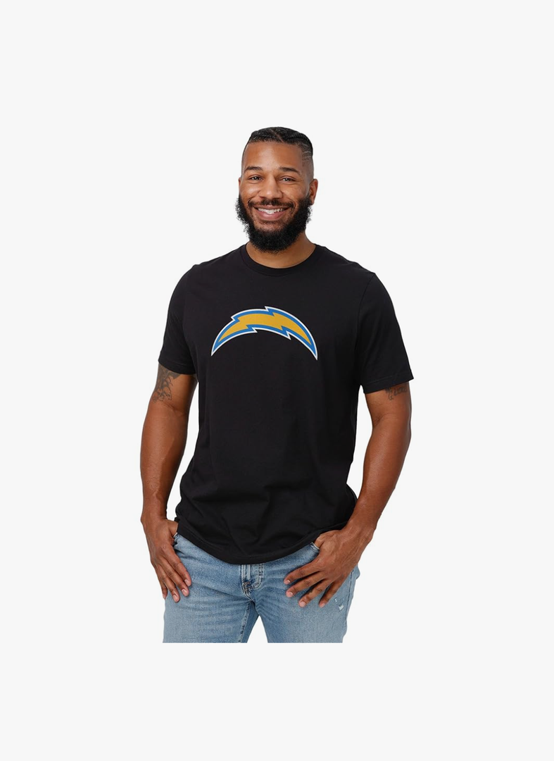 FOCO Men's NFL Team Primary Logo Black Short Sleeve T-Shirt, 3XL