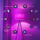 Smart Light Bulbs 8 Pack, A19 E26 850LM WiFi & Bluetooth RGBWW Color Changing LED Bulb RGBWW Compatible with Alexa & Google Assistant, 16 Million Colors Music Sync Color Changing Dimmable Lights Bulb