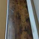 QEEIG Bathroom Floating Shelves for Wall - 15.7" Wall Mounted Shelf Over Toilet Farmhouse Home Decor Display Bookshelf Small 15.7 x 6.7 inch Set of 2, Rustic Brown (008-40BN)