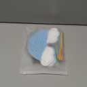 2pcs Fidget Toys Sensory Activity Board, Silicone Sensory Toys for Anxiety Autistic ADHD Calming, Kids 3+ & Adults, Travel Bag & 24 Strings, Rainbow (Pink & Blue)