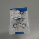 12 Pack Ring Cover Compatible with Oura Ring Gen 4/4 Ceramic, Oura Ring Gen 3 Horizon/Heritage, Support Charging with Cover on, Anti-Scratch Elastic Silicone Ring Protector for Men Women Working Out (M for 8/9/10/11, 2Black+2Clear+2Star+2Cactus+2Blue+2NavyBlue)