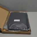 Extended Outdoor Faucet Cover for Winter Freeze Protection, POROLIR Large 25" H x 13" W Thicker Insulation Long Winter Sock for Outdoor Sprinkler Yard Hydrant Hose Bib Insulated Spigot Black