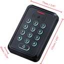 Smart Door Access Control System with 280KG 600lbs Magnetic Lock, WiFi & Tuya App Remote Unlock, Waterproof Keypad Reader (ID & IC Card), Power Supply, Exit Button, Doorbell & Remote Controls