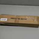 Blackout Curtain Rod 120-150, 3/4 Inch Curtain Rods for Windows Adjustable, Wrap Around Heavy Duty Telescoping Curtain Rods for Bedroom, Living Room, Gold