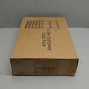 Laiensia 5-Tier Entryway Coat Rack, Coat and Shoe Rack, Entryway Bench Storage Organizer with 8 Hooks for Bedroom, Hallway, Office, Black