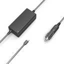 90W USB-C Laptop Car Charger Compatible with MacBook Pro/Air, Dell XPS/Latitude, HP, Lenovo, ASUS, Acer, Chromebook, Surface More Type-C Laptop Devices