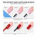 2 x Gel Nail Polish,6 color kits Long Lasting Shine gel polish Wide Color Range gel nail polish set Professional gel nails polish Manicure Kit Salon DIY nail polish gel for nail art Beginners (1 Fl Oz (Pack of 1))