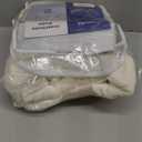 Cozorbt Heat Blanket 50x60 Throw,Soft Flannel & Sherpa Reversible Electric Blanket with 10 Heat Settings,12 Timer Setting and 3 Hours Auto-Shut Off,ETL Certified Machine Washable,Ivory