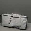 Extra Wide Blackout Linen Curtains 84 Inch Length 60 Inch Wide for Living Room Pinch Pleated Back Tab Farmhouse Bedroom Thermal 100% Black Out Window Drapes Energy Efficient 60x84 Beige White 1 Panel