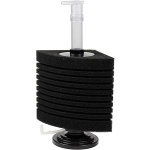 AQUANEAT Aquarium Bio Corner Sponge Filter, for Breeding Shrimp Nano Fish Tank, up to 90Gal