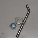 NearMoon Shower Arm with Flange, Made of 304 Stainless Steel Shower Extension Extender Pipe, Wall-Mounted for Fixed Bathroom Showerhead, Never Rust (12 Inch, Brushed Nickel)