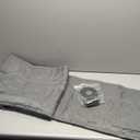 MAGZO Magnetic Thermal Insulated Door Curtain, Fits 32'' x 80'' Door(Curtain Size 34'' x 82''), 5 Layers Oxford&Cotton Cover Blanket Insulation for Winter/Doorway/Attic Doors, Keep Cold Air Out, Grey (Gray)