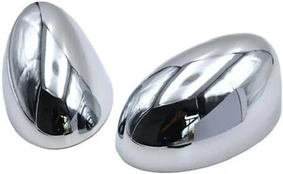 ABS Chrome Tape-on Side Mirror Covers Compatible with 2002-2006 Mi ni Cooper S 2004 2005 2003