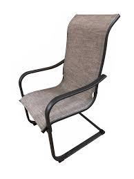 HD Designs Outdoors Patio Furniture Eden Dining Sling Chair Set, 6 pc