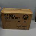 Epoxy Resin - Ultra-Gloss 1 Gallon Kit, Crystal Clear, Self-Leveling, UV & Impact Resistant Resin Kit for Art, Jewelry, Tables & Countertops, Easy 1:1 Mix, DIY Crafts 