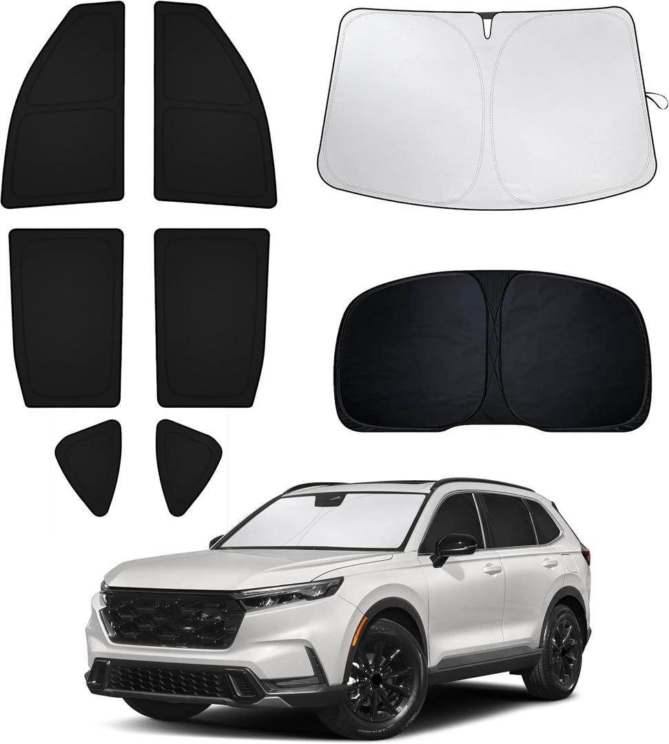 EcoNour Windshield Sun Shade Fit for Honda CR-V 2023-2024 2025 2026