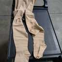 Compression Pantyhose Stockings for Women Men, 20-30 mmHg Medical Graduated Support Opaque Closed Toe Hose Tights, XXL