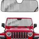 Pigenius Windshield Sunshade for Jeep Wrangler 1997-2006 Custom Front Window Shade - AstraGuard