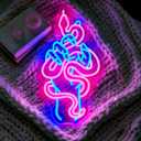 Snake Neon Sign Led Neon Light Bar Decor Neon Signs for Wall Decor Bar Neon Sign USB Powered Led Neon Signs for Man Cave Room Decoration