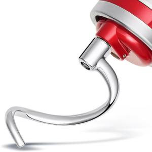 Stainless Steel Kitchen Spiral Dough Hook Attachments for 4.5-5QT Tilt-Head Stand Mixers, Kitchen-Aid Mixer Dough Hook for KSM5,K45,K45SS,KN15,KDM90, KSM45, KSM75, KSM85, KSM88