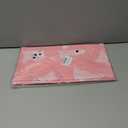 4 Pcs Halloween Plastic Tablecloths Pink White Ghost Disposable Table Cover Cute Rectangle Table Cloth for Birthday Baby Shower Party Decor, 54 x 108 Inch