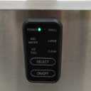 Aeitto Ice Maker Countertop 26lbs/24H, Ice Machine 8 Ice Cubes Ready in 6 Mins, 2 Sizes of Bullet Ice Portable Ice Makers with Basket & Scoop, Auto Self-Cleaning for Home/Kitchen/Office Stainless