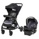Baby Trend Passport Seasons Travel System with EZ-Lift Infant Car Seat, Journey Black