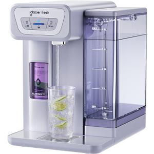 GLACIER FRESH C03 Coolon Countertop Cold Water Purifier with Upgraded Elarisey™ Filtration, Zero Wastewater System, 40oz Cooling Capacity, Low Noise, Plug & Play, NSF42&53/FCC/CA65 Certified.