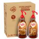 Nestle Coffee mate Coffee Creamer, Salted Caramel Chocolate, Concentrated Liquid Pump Bottle, Non Dairy, No Refrigeration, 50.7 oz (Pack of 2) (EXP 08/01/26)