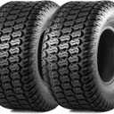 MaxAuto 18x8.50-8 18x8.5x8 Lawn Mower Golf Cart Turf Tires 4PR P332, Tubeless, Set of 2 18x8.5-8 Riding Lawn Mower Tires