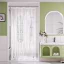 AmazerBath Shower Curtain Liner, 48x72 Clear Shower Curtain Liner, Waterproof Plastic Shower Liner, Cute Lightweight PEVA Shower Curtain for Bathroom with 2 Magnets and 8 Rustproof Metal Grommets