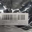 ASPO Men's Packable Puffer Jackets Winter Lightweight Detachable Hood Water-Resistant Down Coats Warm Insulated Hiking Travel XXL