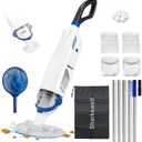 (2026 Upgraded) Cordless Pool Vacuum with Telescopic Pole