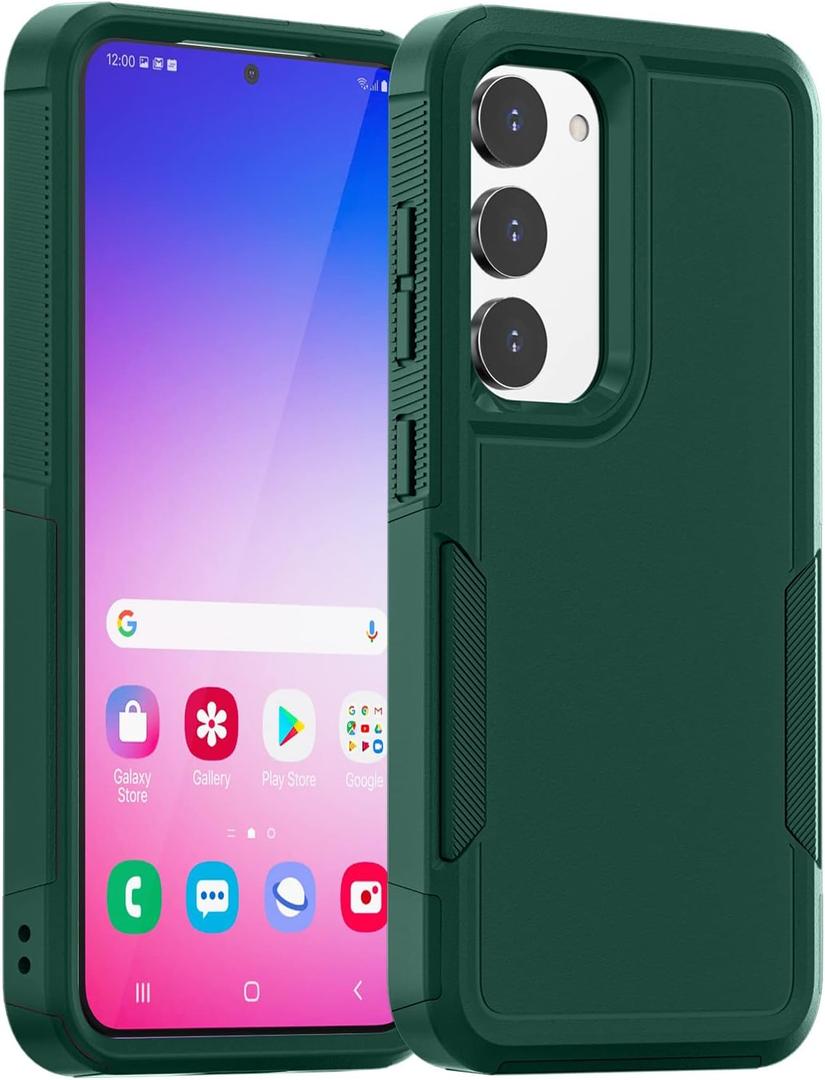 AICase for Samsung Galaxy S23 Plus Case,Heavy Duty Drop Protection Full Body Rugged Shockproof/Dust Proof Multi Layer Military Protective Tough Durable for Samsung S23+ Plus Case 5G 6.6" 2023_3 (Olive Green)