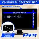 21.5 inch Computer Privacy Screen Filter for 16:9 Widescreen Display-Privacy and Anti-Glare Protection