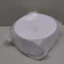 DaYammi 60PCS White Plastic Plates, Heavy Duty White Disposable Plates Premium 10inch Dinner Plates Hard Plastic Plates Disposable for Party Wedding Bridal Shower