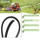 754-3084 954-3084 Drive Belt for Cub Cadet 3165 3184 3185 3186 3204 3205 3206 3208 3225 3235 3240 GT3100 GT3200 GT3204 GT3235 Garden Lawn Mower Tractors Replaces 754 3084 954 3084