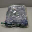 JJSQYLAN Wooden Serving Tray with Handles Rectangle Breakfast Tray for Coffee Table Decorative Ottoman Tray 16x 12 for All Occasion's (Blue)